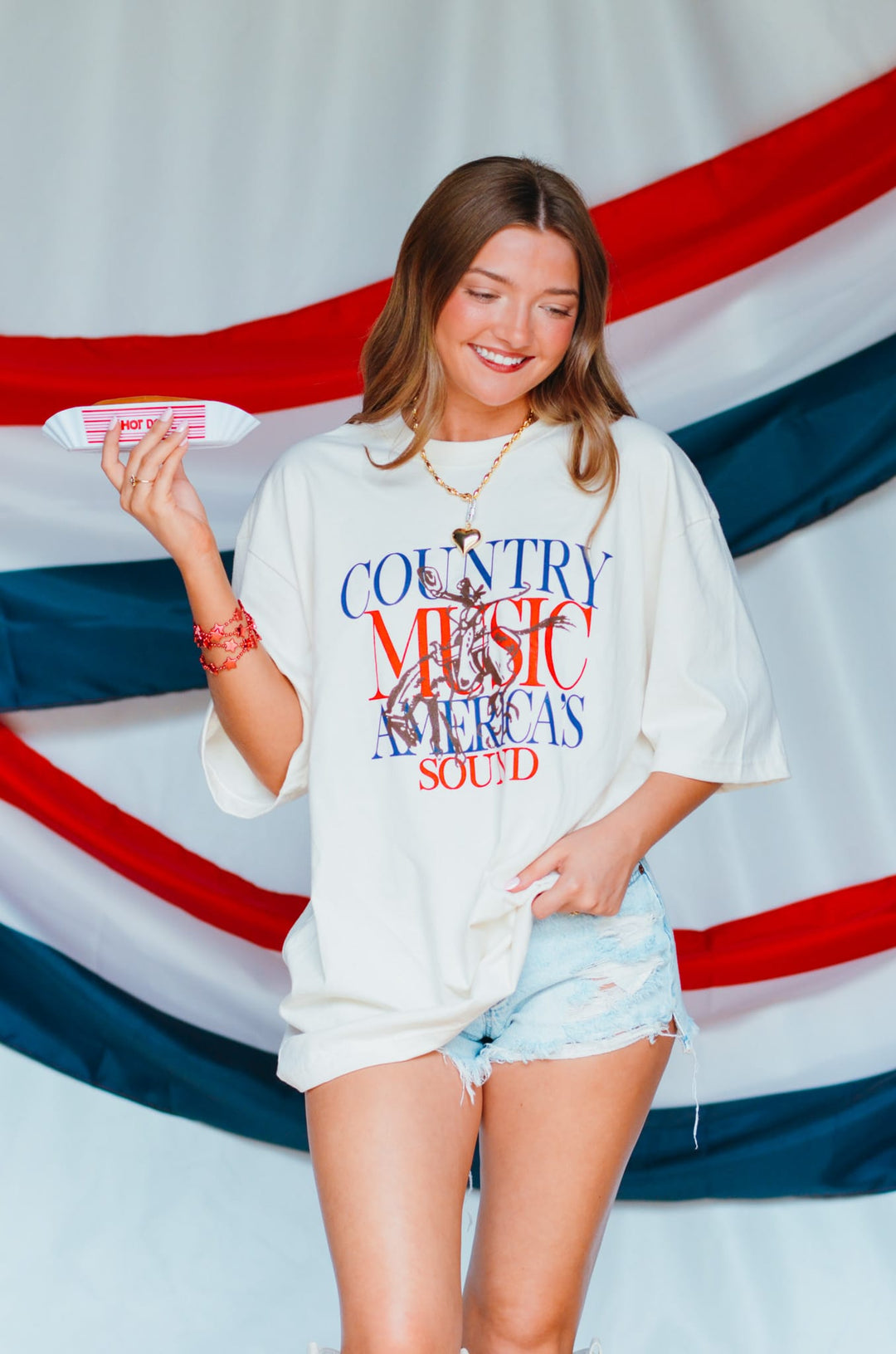 Country Music America Sound Heavy Tee