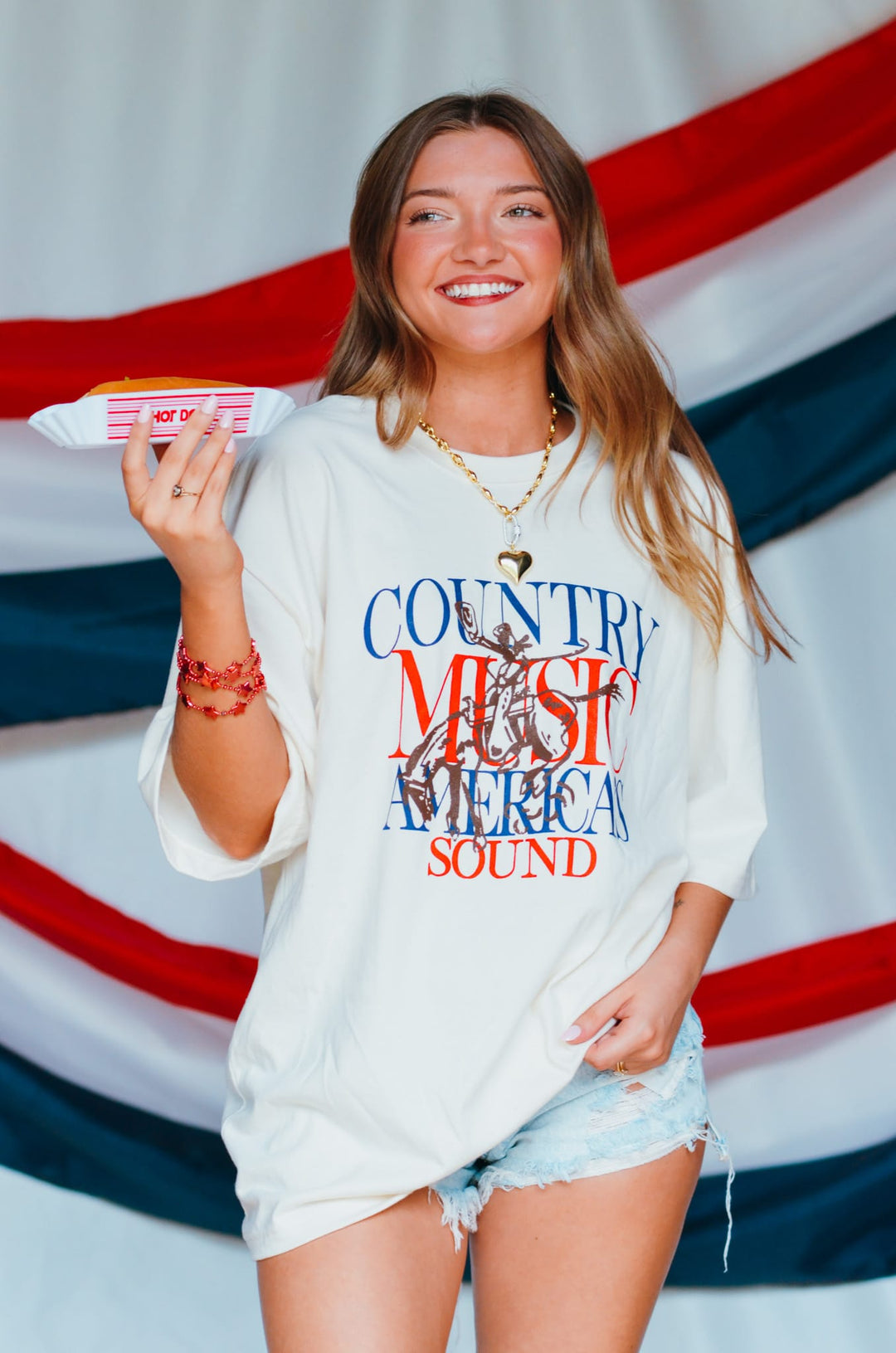 Country Music America Sound Heavy Tee