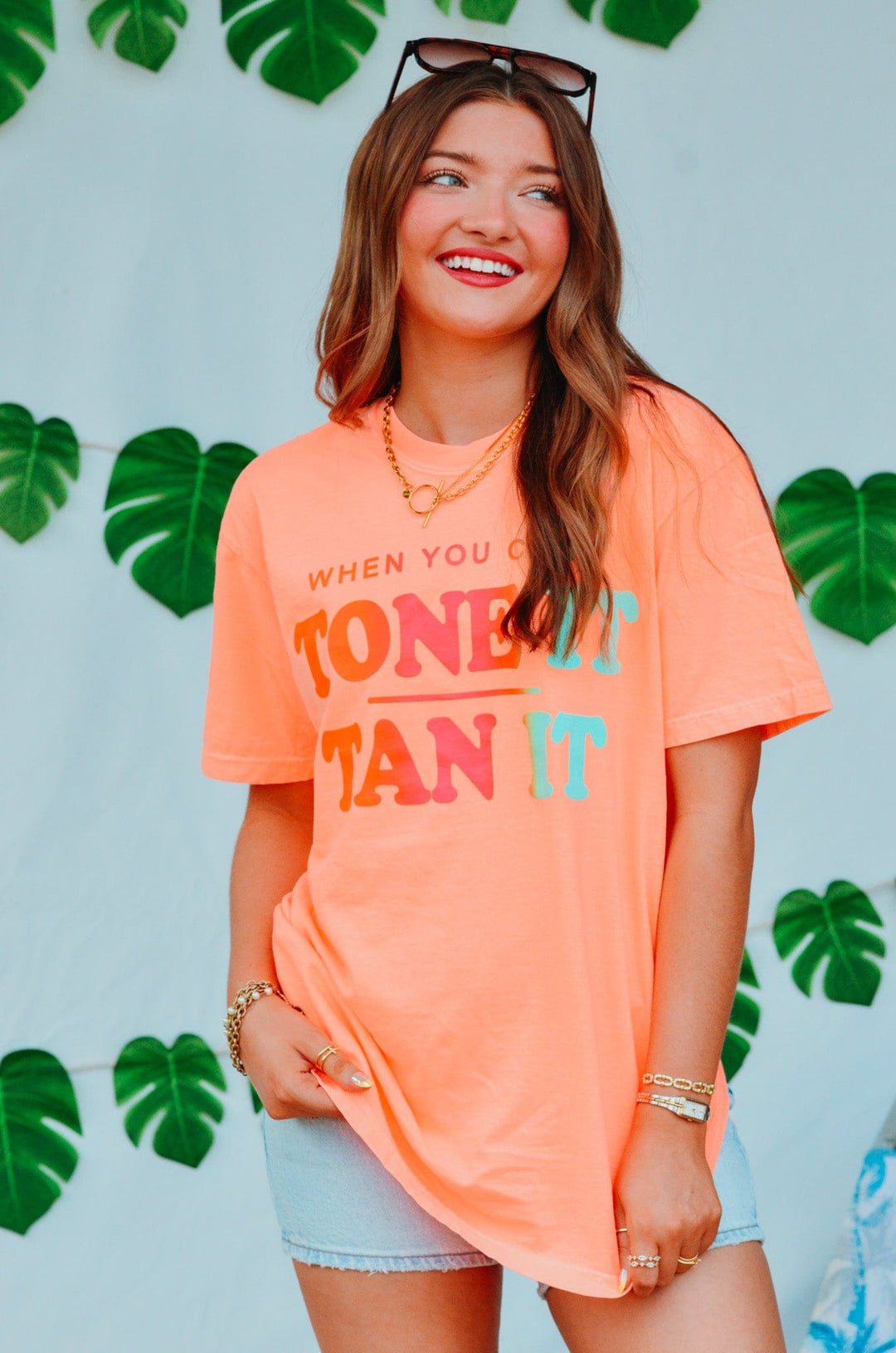 Tone It Tan It Neon CC Tee