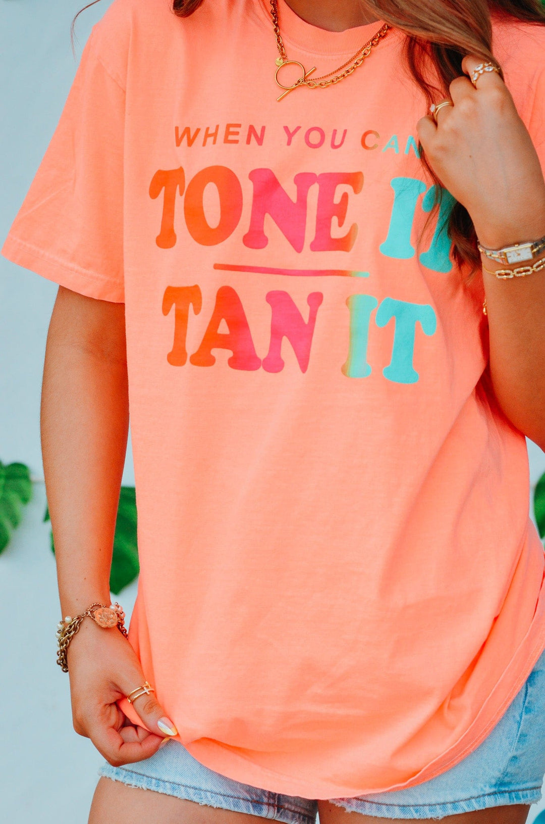 Tone It Tan It Neon CC Tee