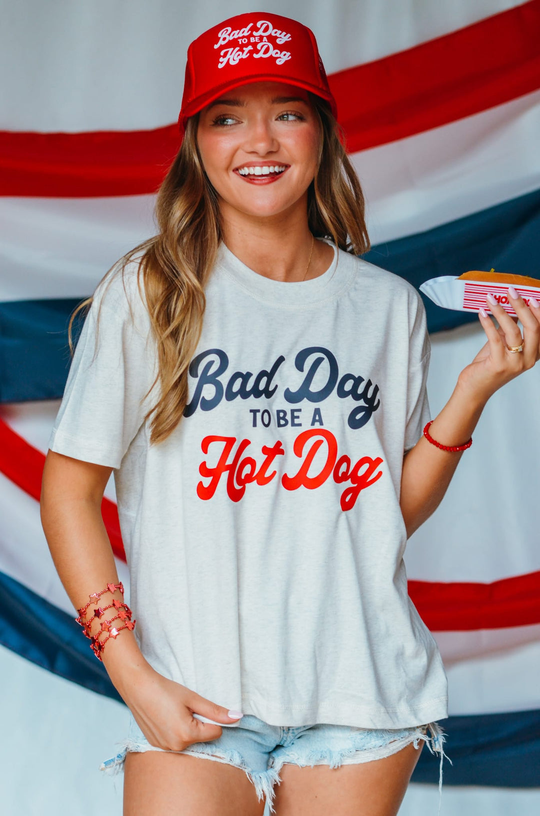 Bad Day to be a Hotdog Boxy Tee