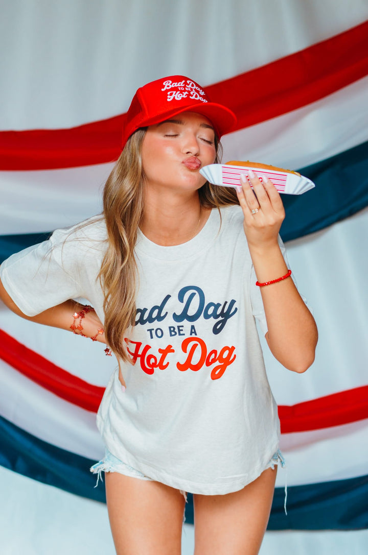 Bad Day to be a Hotdog Boxy Tee