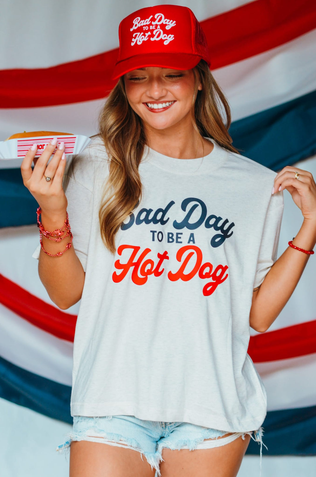 Bad Day to be a Hotdog Boxy Tee