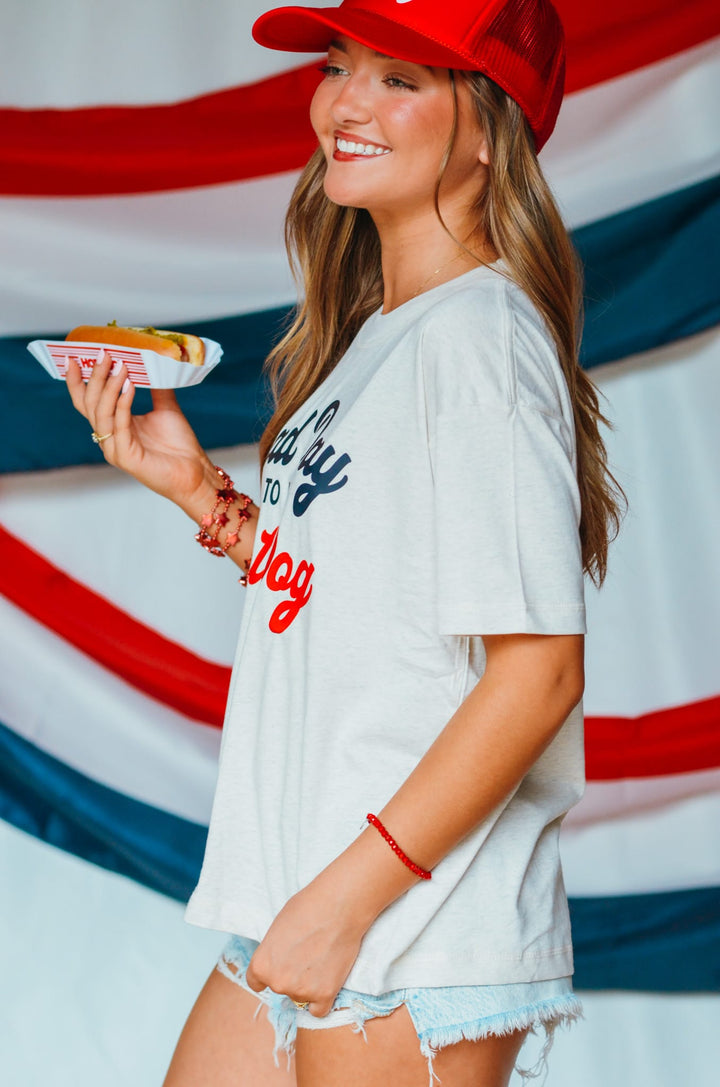 Bad Day to be a Hotdog Boxy Tee