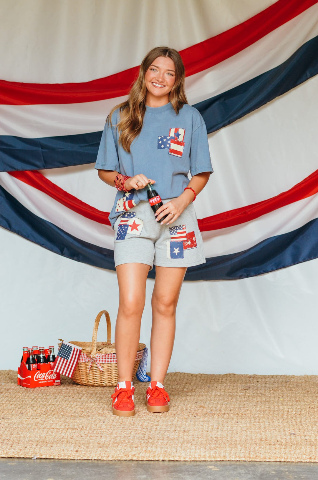 Americana Vintage Patch Tee