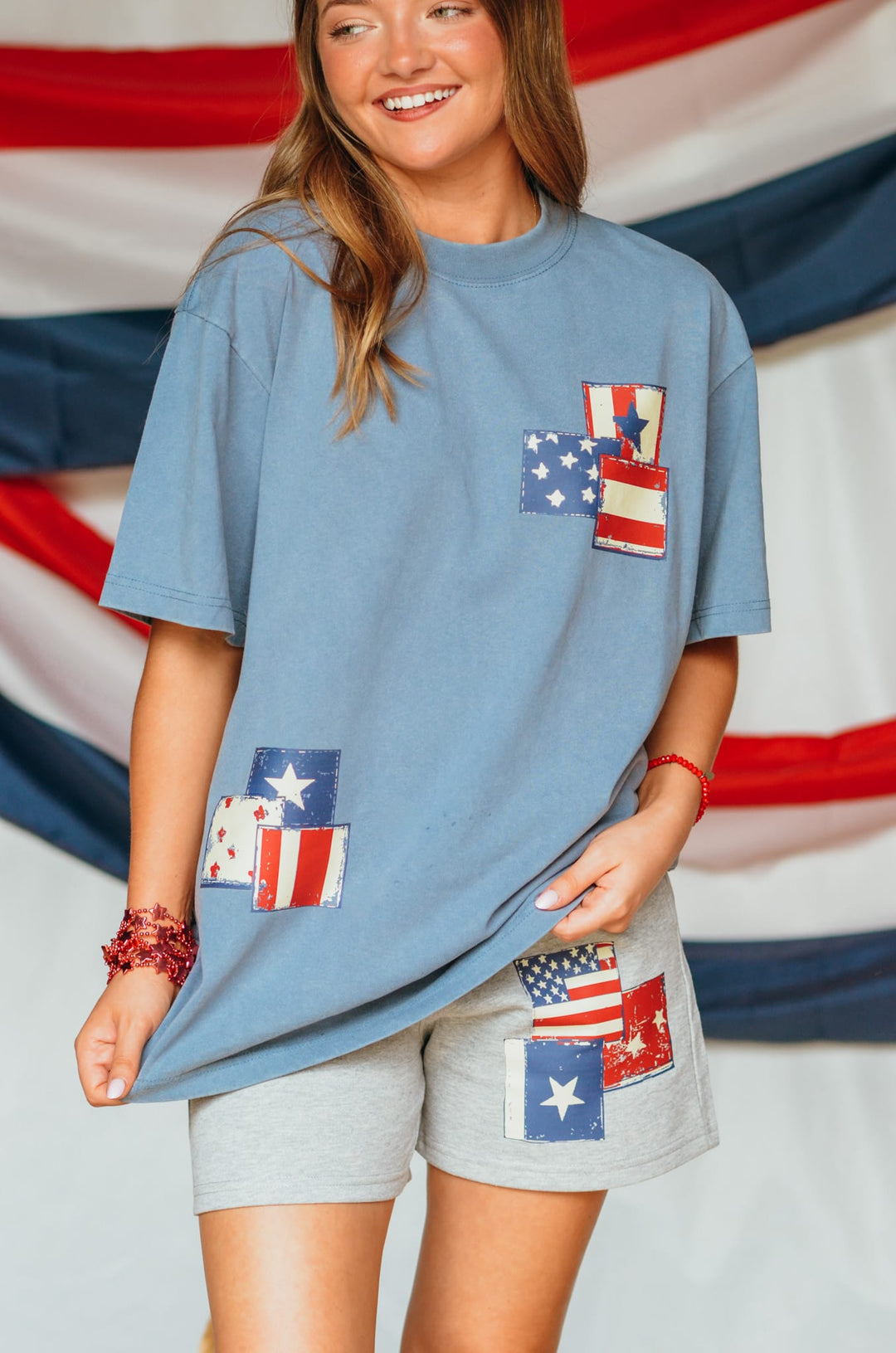 Americana Vintage Patch Tee