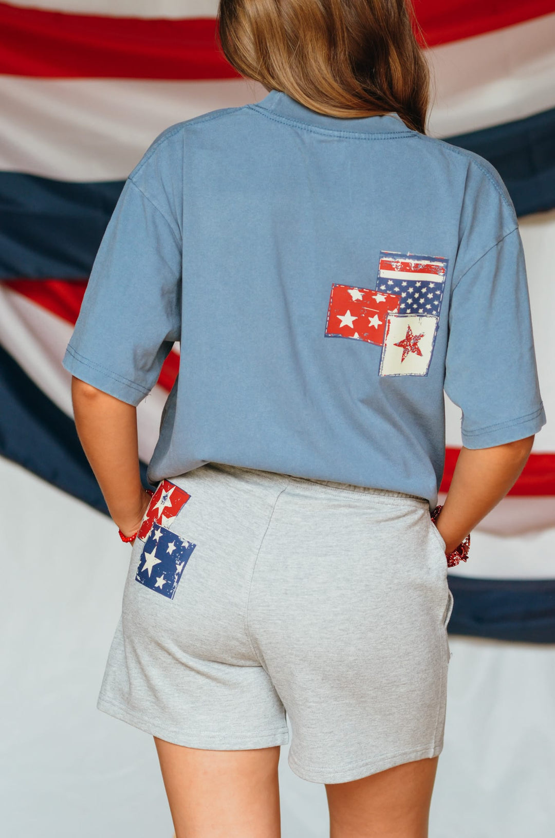 Americana Vintage Patch Tee