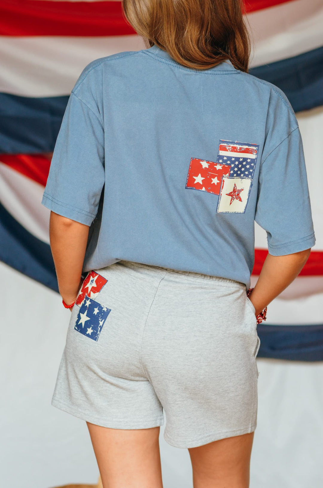 Americana Vintage Patch Tee