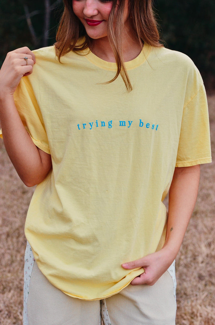 Trying My Best Tee