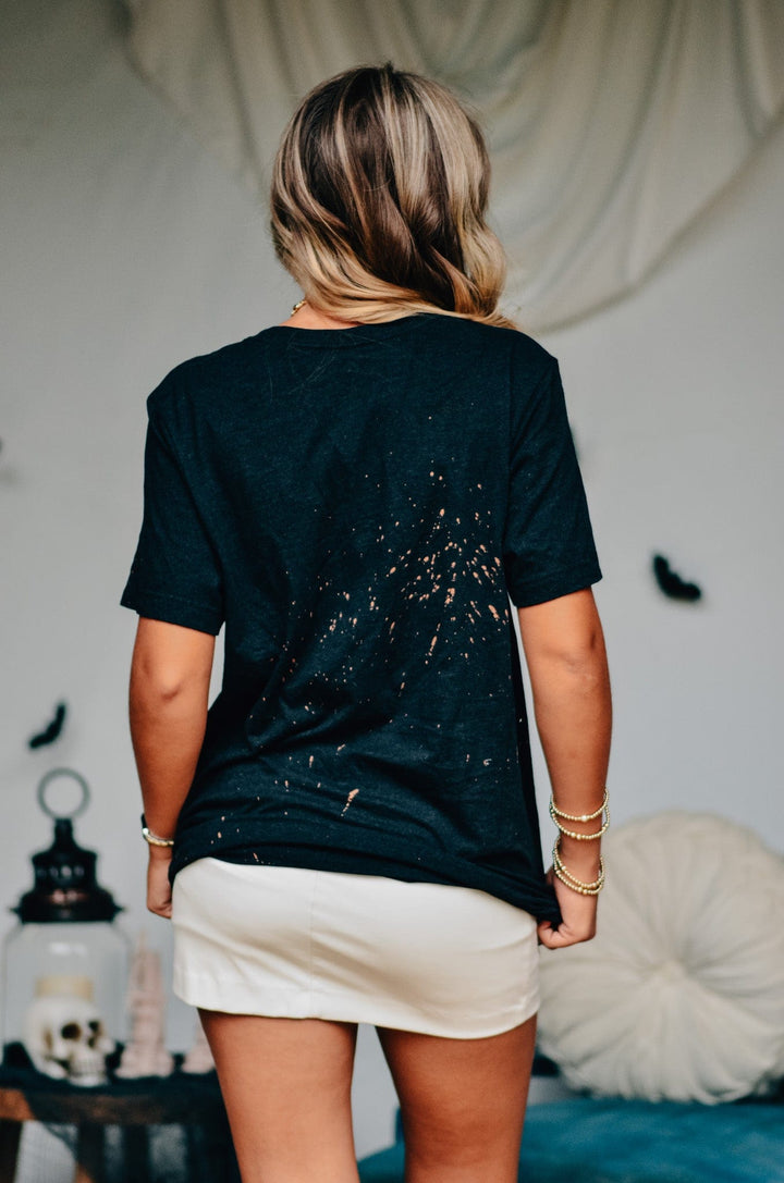Toxic Traits Bleached Tee