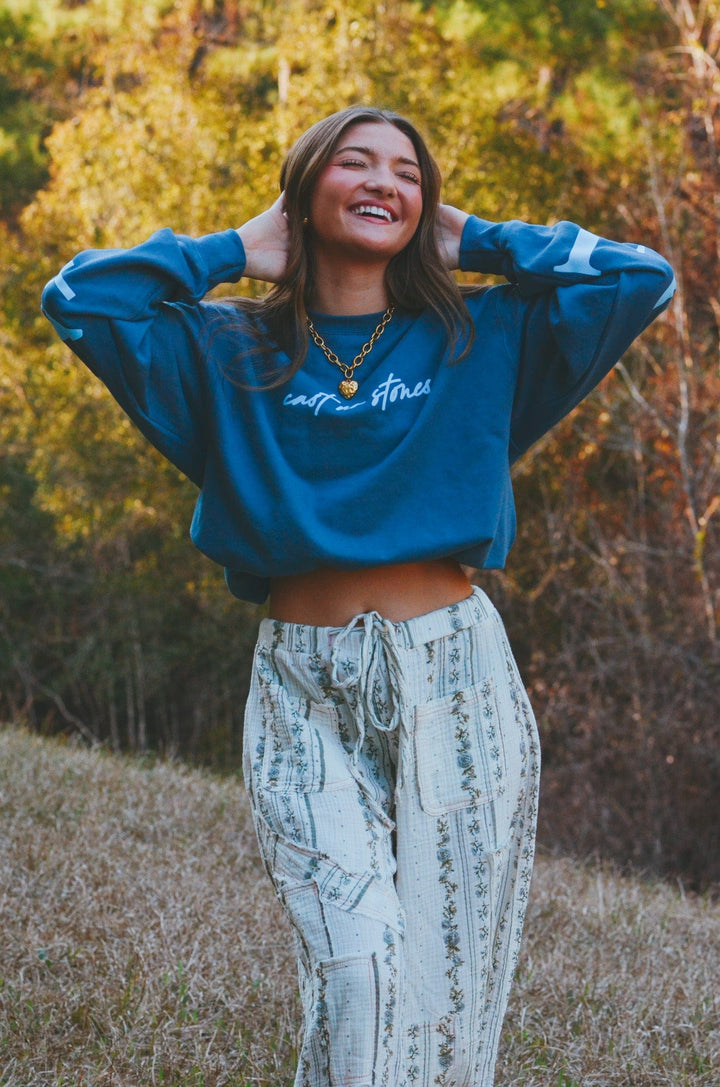 Forgiven Blue Sweatshirt