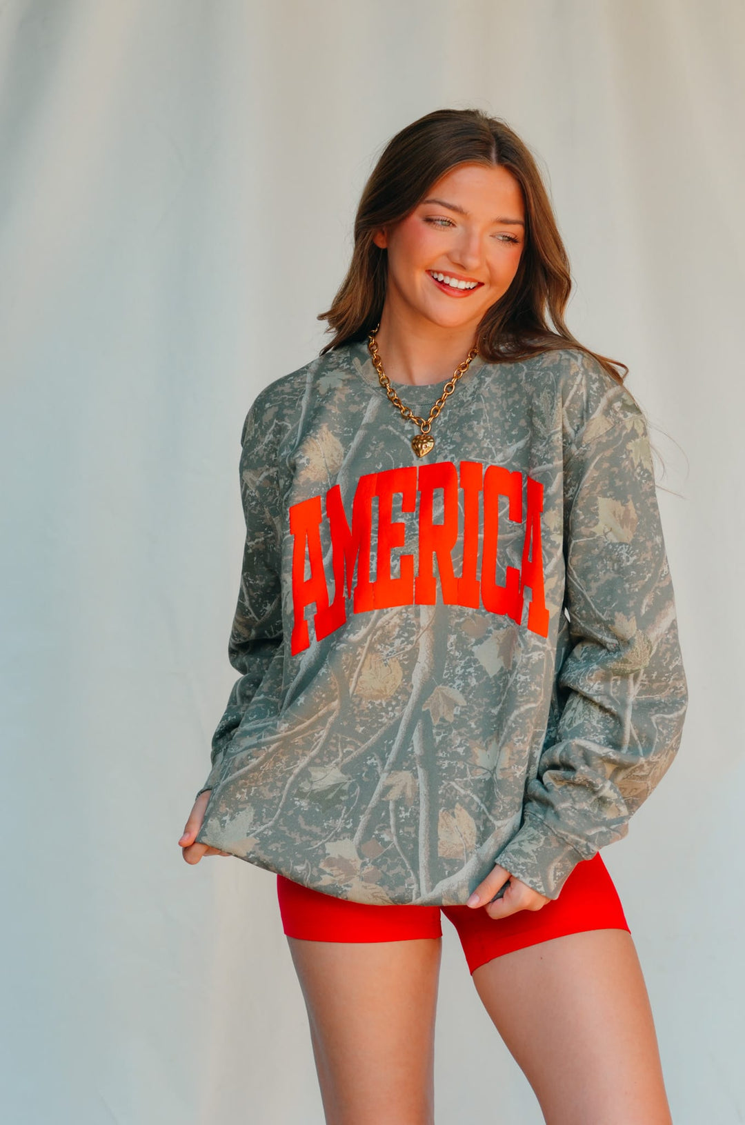 America Camo Sweatshirt