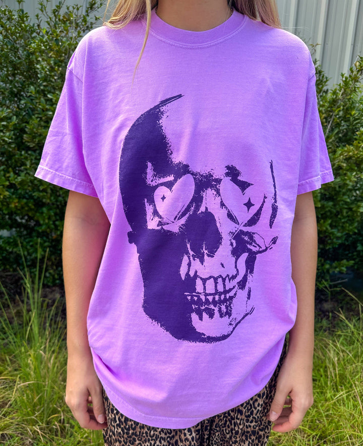 Heart Eyes Skull CC Tee