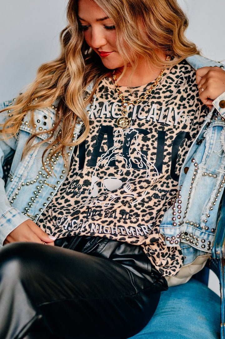 Practically Magic Leopard Tee
