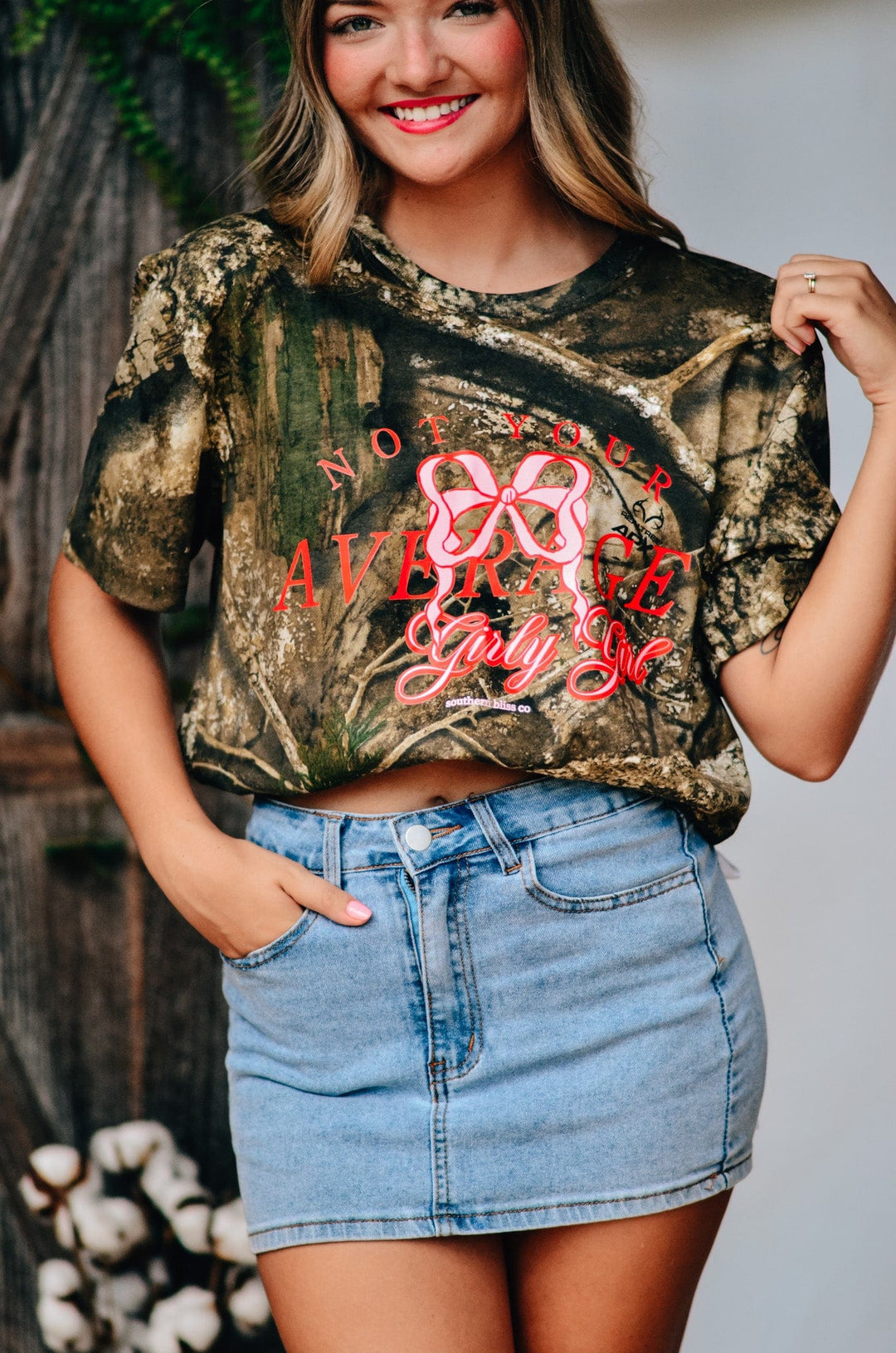 Not Your Average Girly Girl Camo Tee