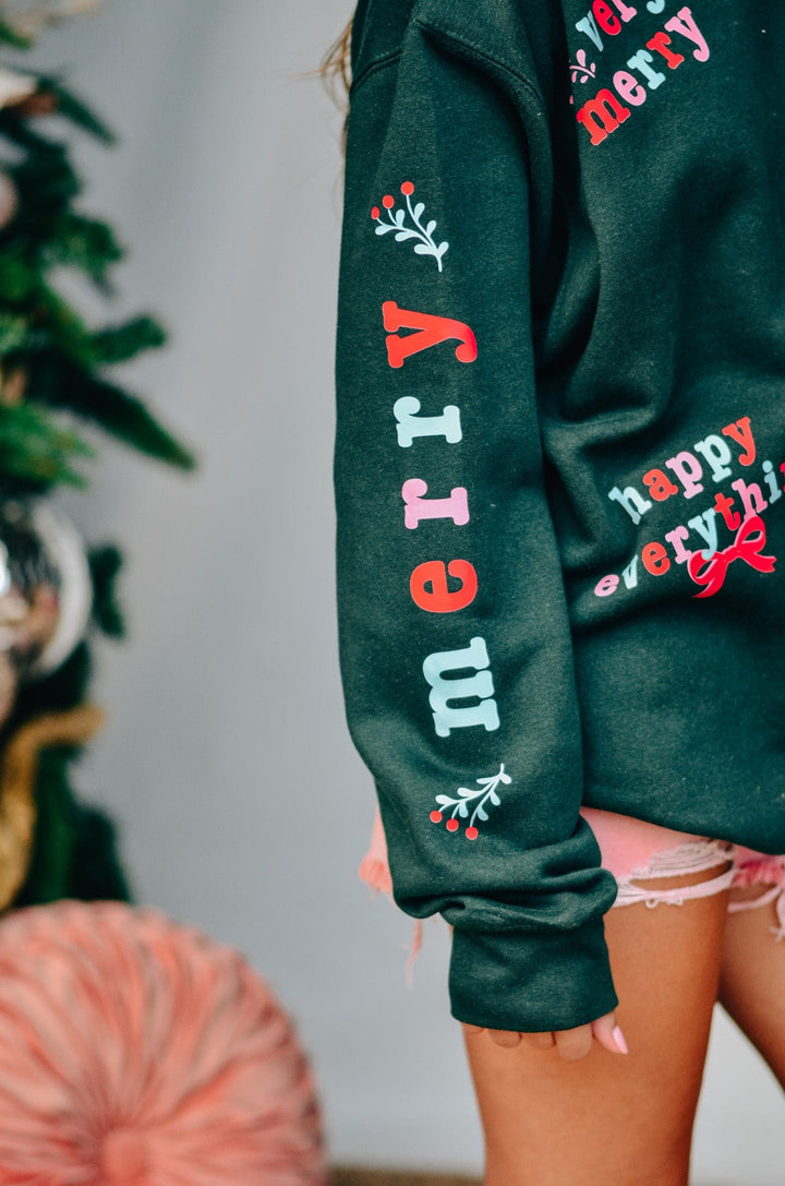 Holly Merry Everything Forrest Sweatshirt