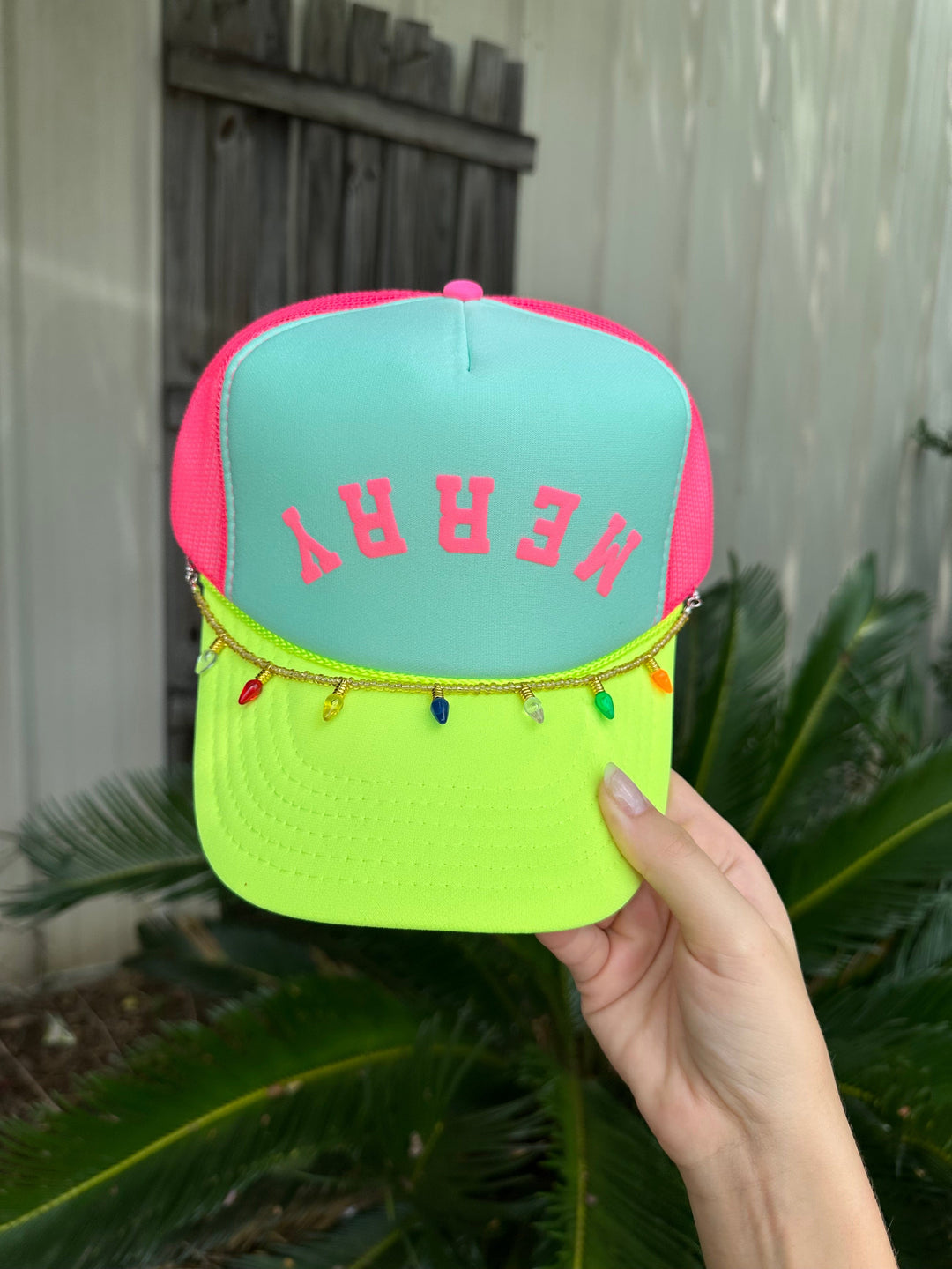 Merry Arch Multi Trucker Hat (Mint)