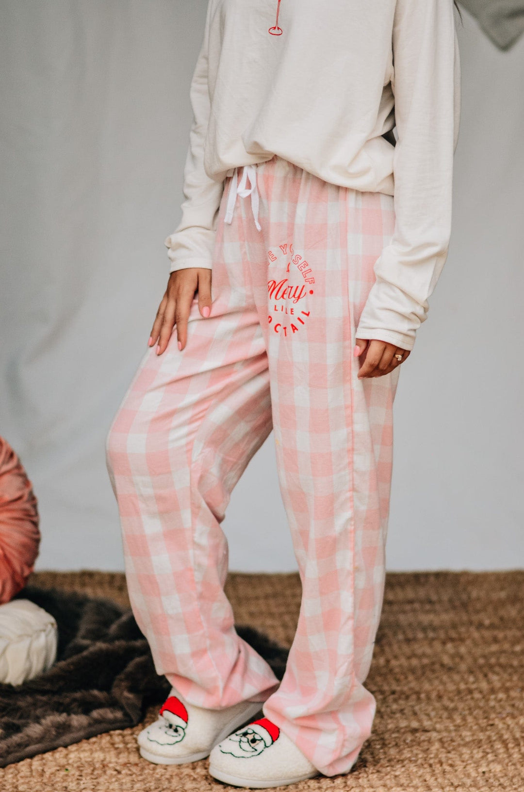 Merry Little Cocktail Plaid Pants