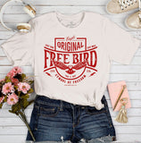 Free Bird Tan Tee