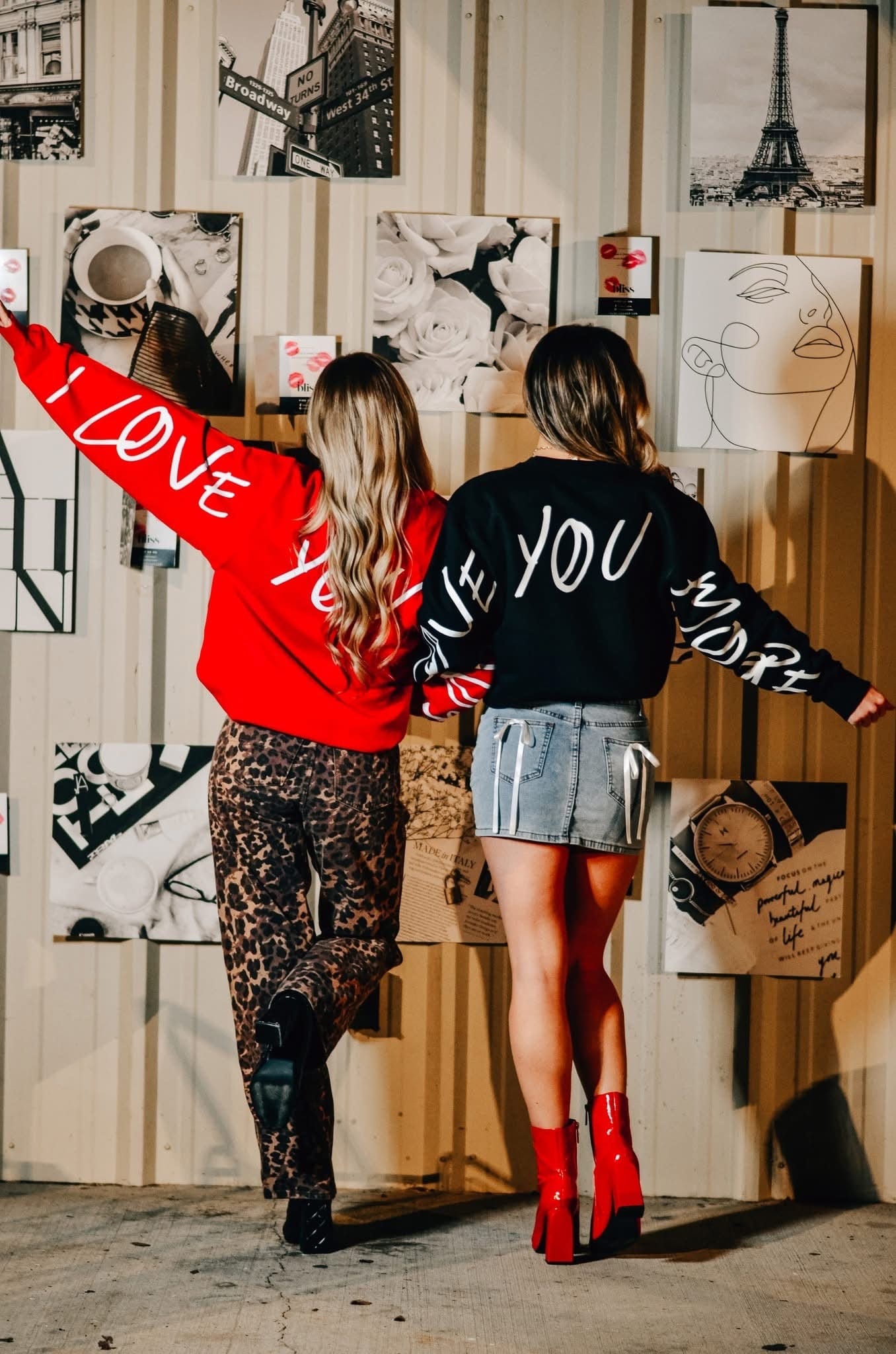 Love You Mean It Red Sweatshirt – Southern Bliss Company
