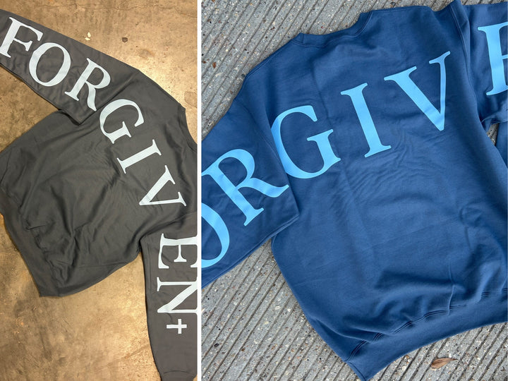 Forgiven Blue Sweatshirt