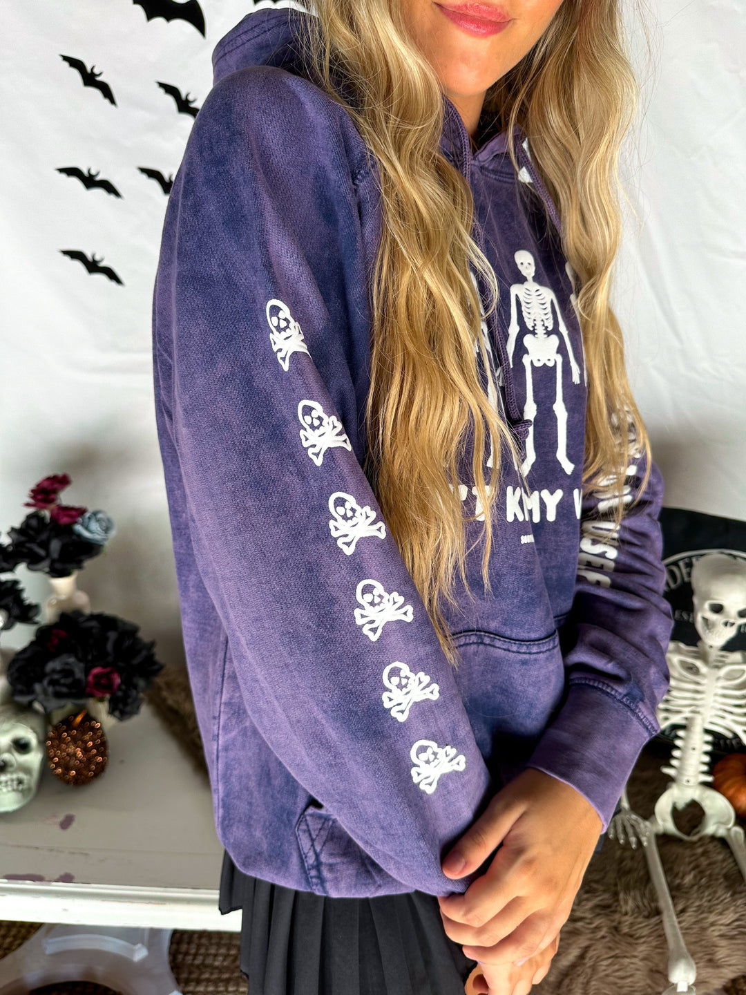 Dont Kill My Vibe Purple Cloud Hoodie