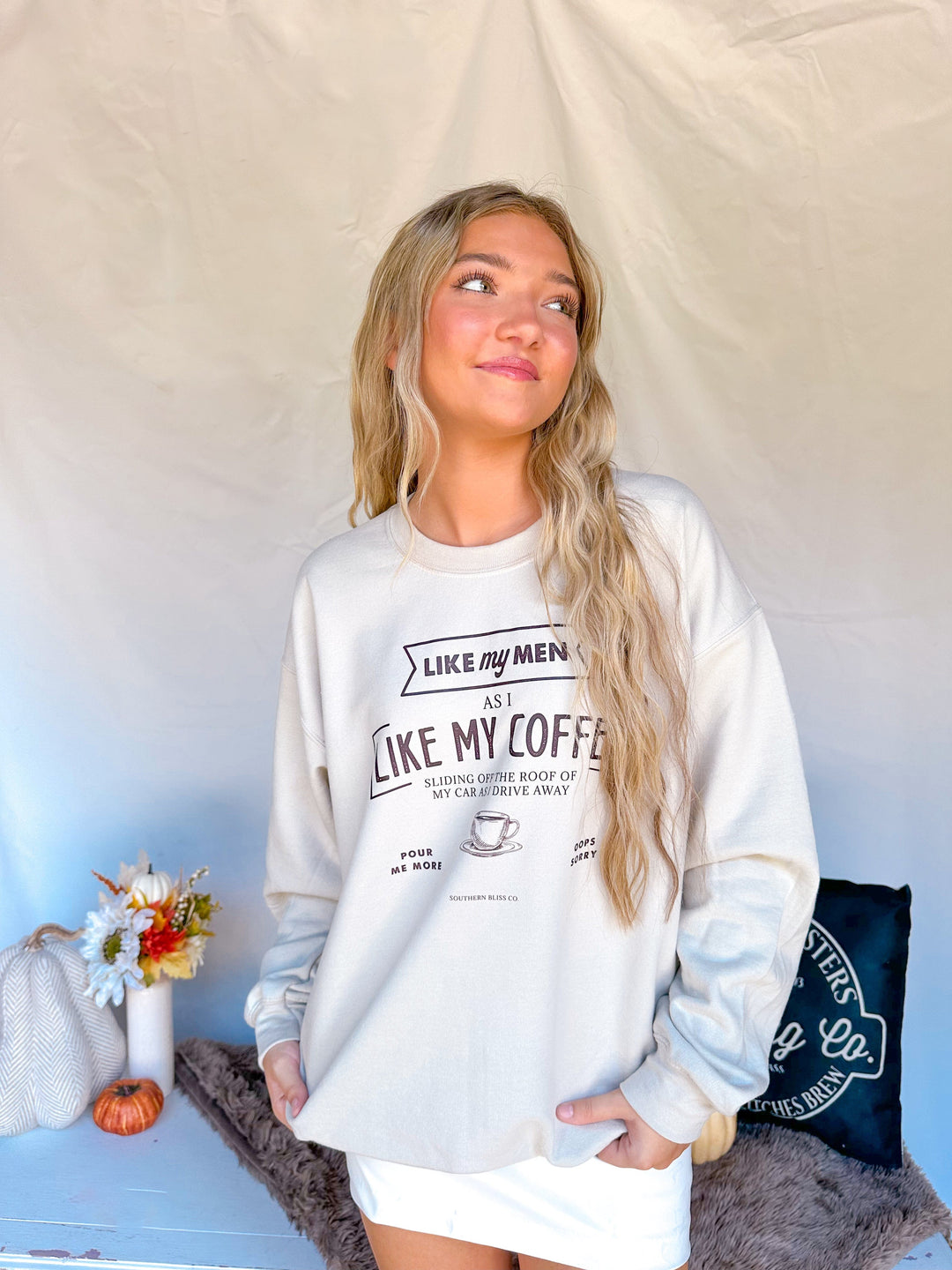 Like My Men Like My Coffee Sweatshirt