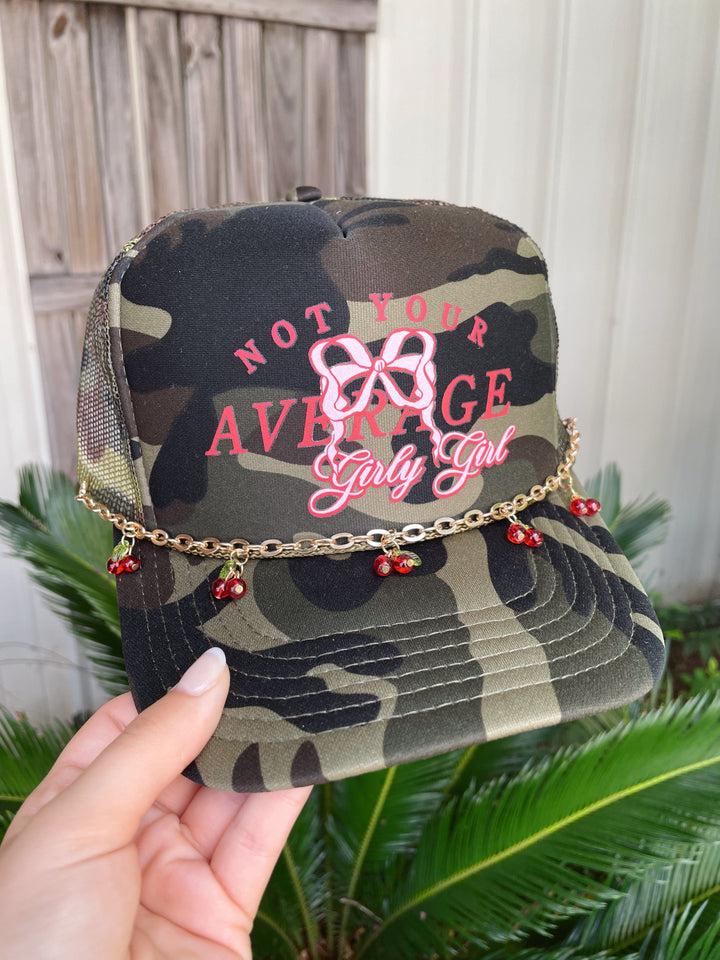 Not Your Average Girly Girl Full Camo Trucker Hat
