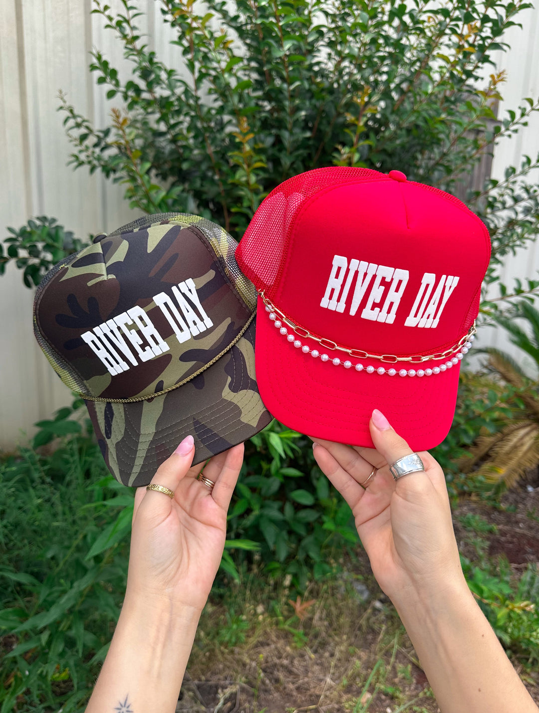 River Day Full Camo Trucker Hat