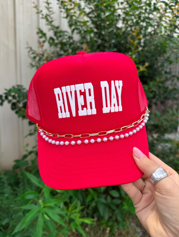 River Day Red Trucker Hat