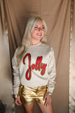 Jolly Glitter Sand Sweatshirt