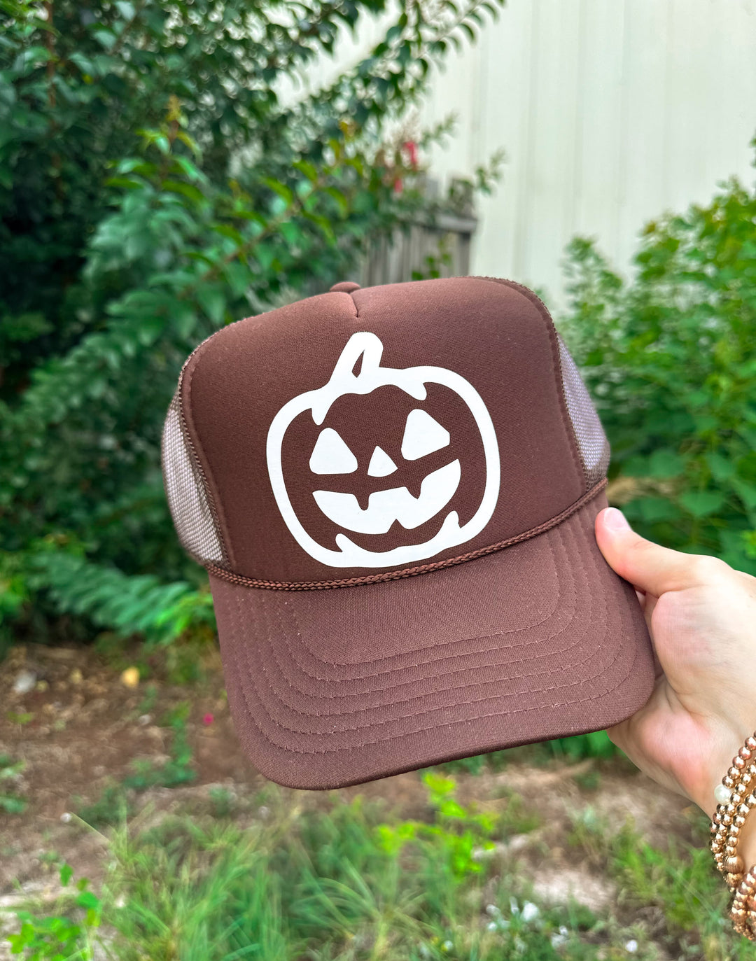 Pumpkin Brown Trucker Hat