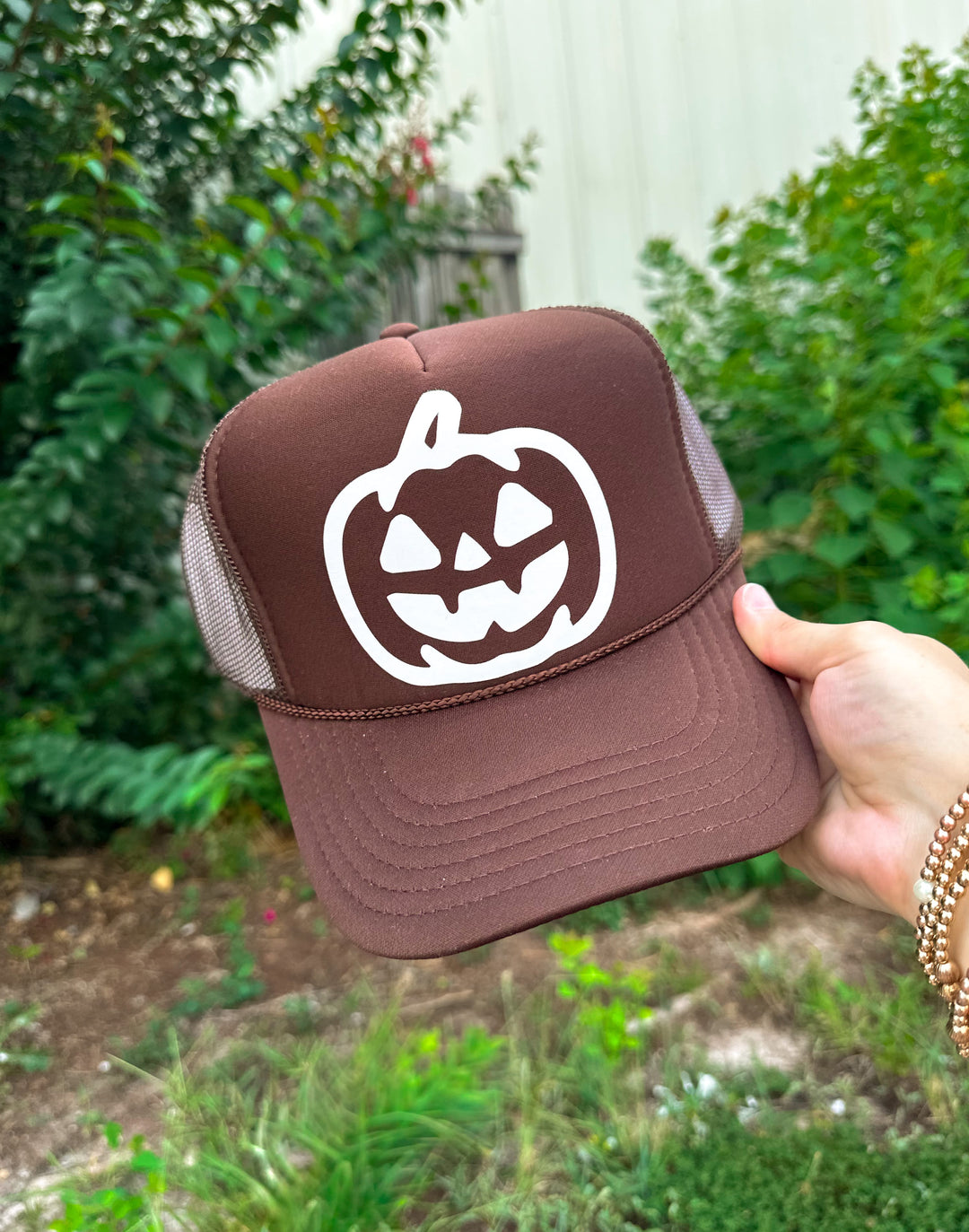 Pumpkin Brown Trucker Hat