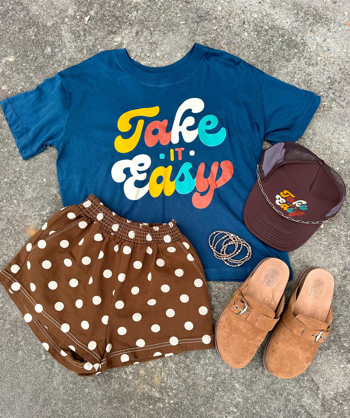 Take It Easy Boxy Tee