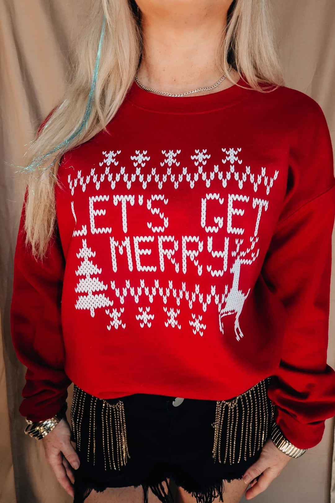 Lets Get Merry Sweatshirt