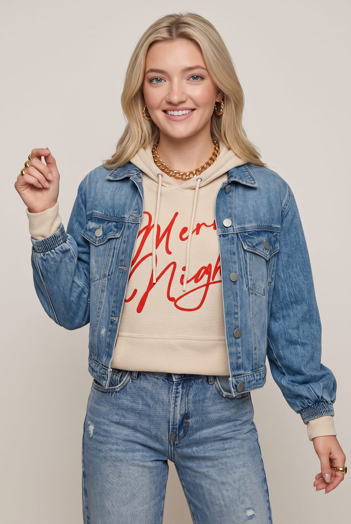 Merry Nights Thermal Hoodie