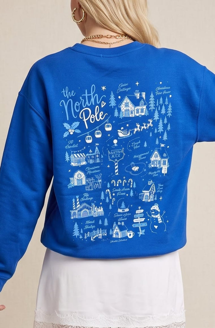 Take Me To The North Pole Royal Sweatshirt