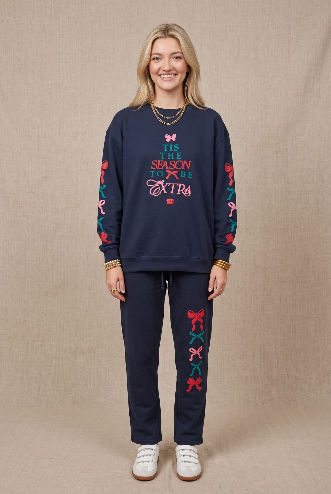 Tis The Season to be Extra Bows Sweatpants