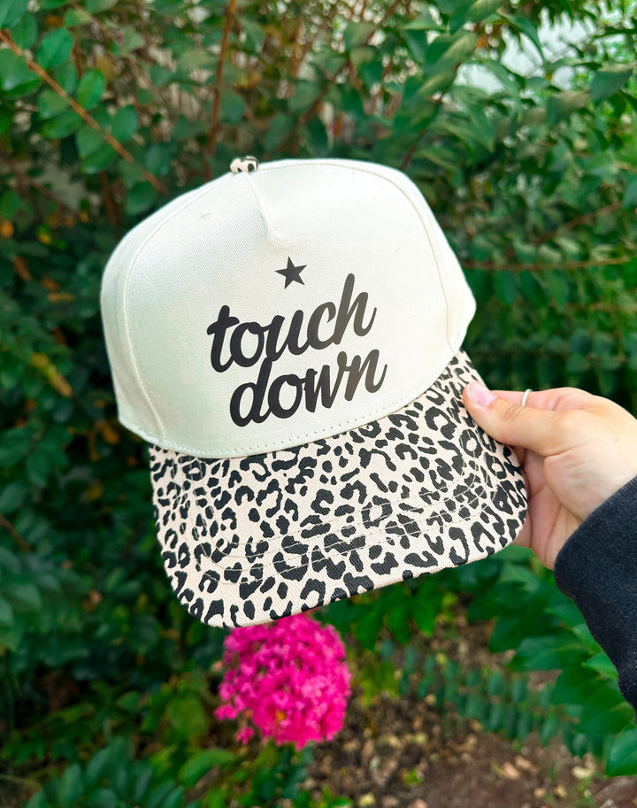 Touchdown Original Leopard Canvas Trucker