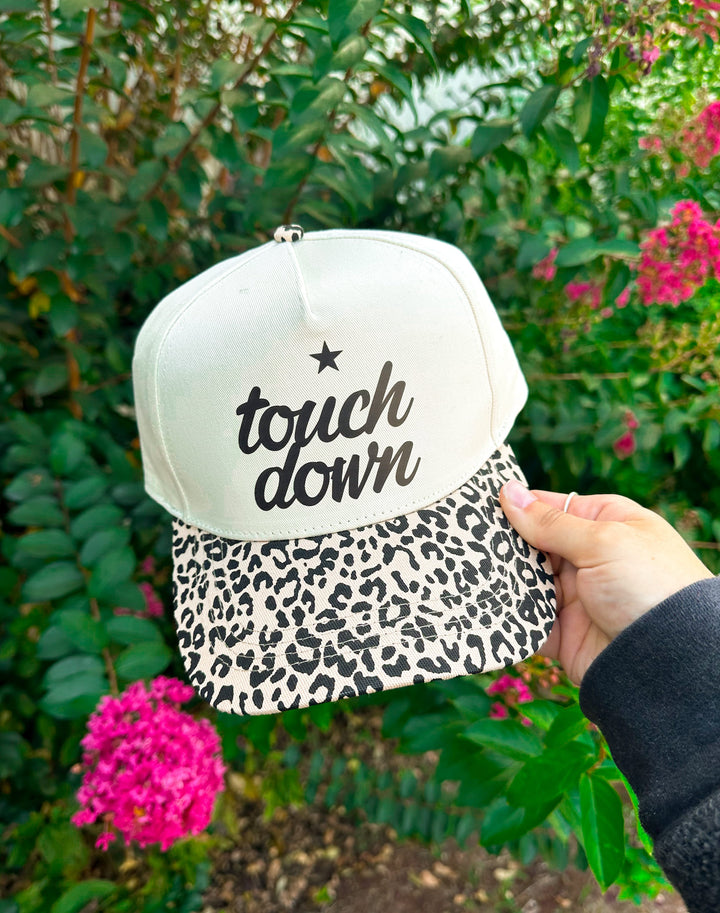 Touchdown Original Leopard Canvas Trucker