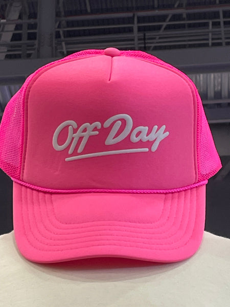 Off Day Pink Trucker Hat