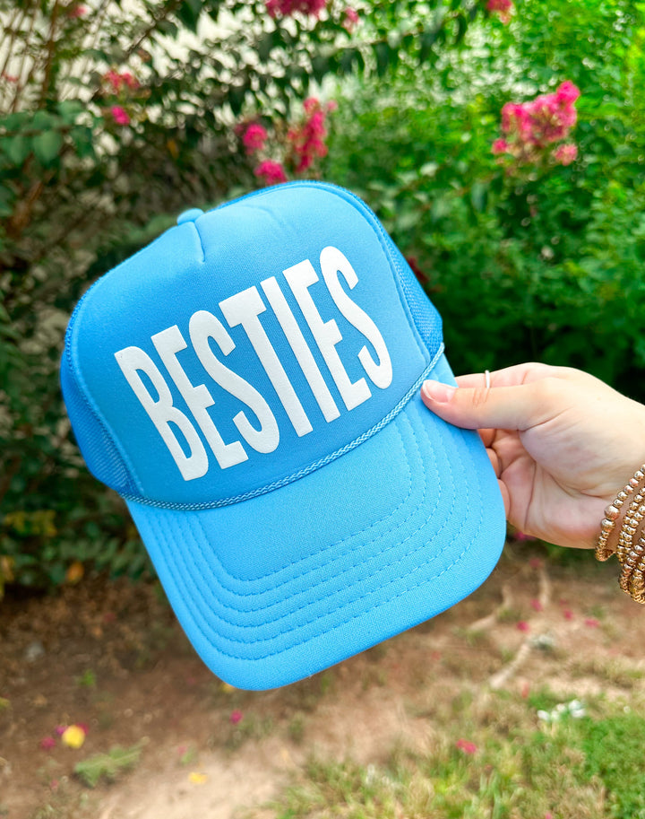 BESTIES Cloud Blue Trucker Hat