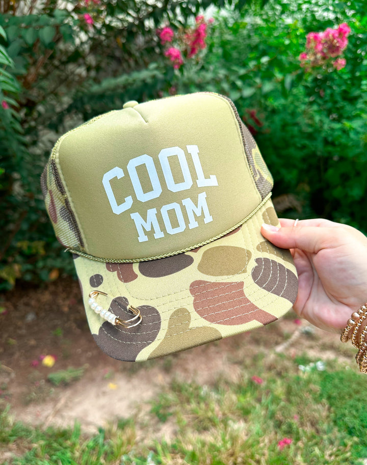 COOL MOM Two-Tone Camo Trucker