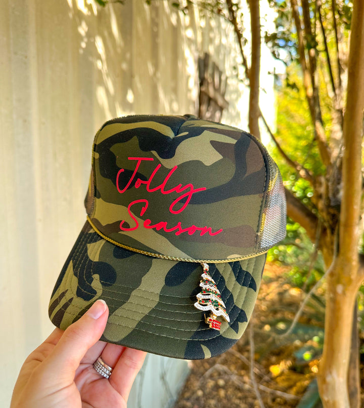 Jolly Season Full Camo Trucker