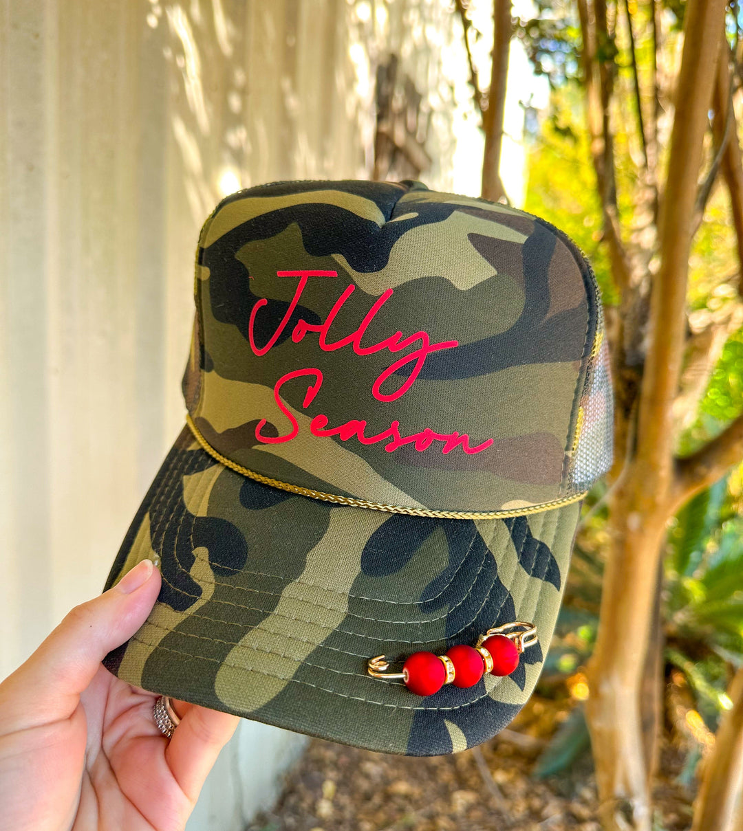 Jolly Season Full Camo Trucker