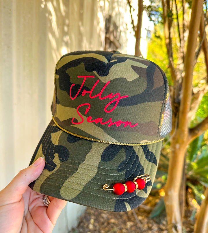 Jolly Season Full Camo Trucker