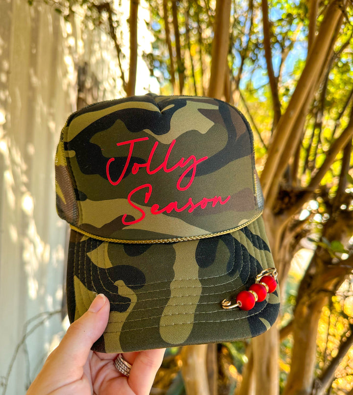 Jolly Season Full Camo Trucker