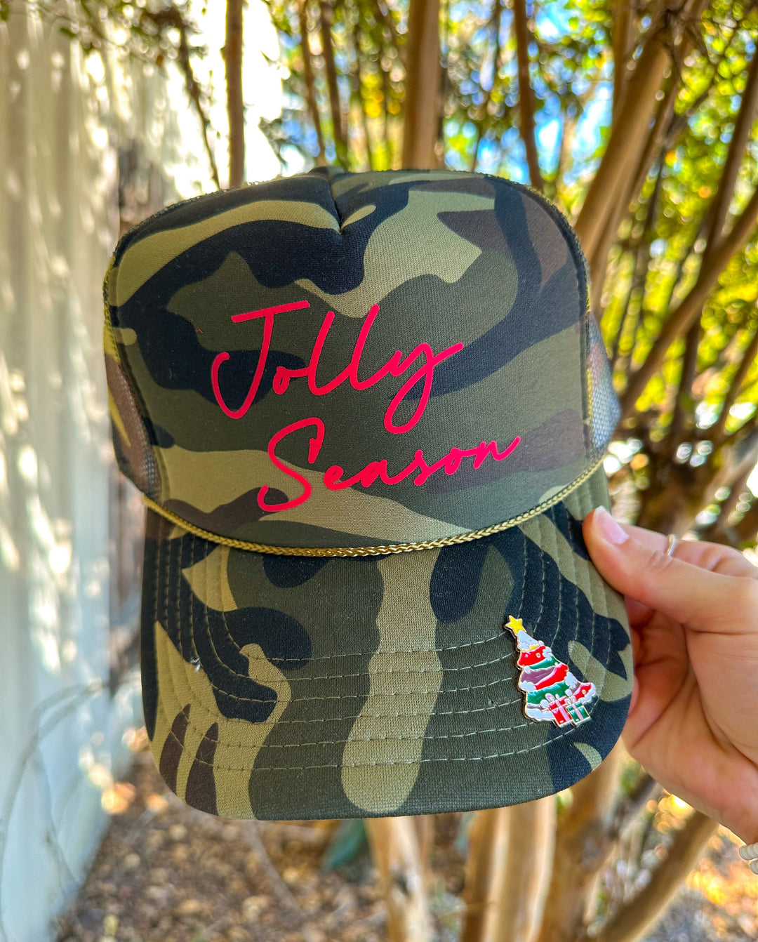 Jolly Season Full Camo Trucker