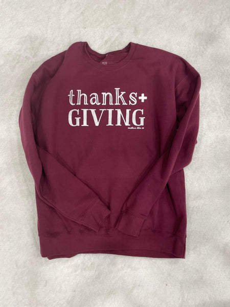 Thanks+GIVING Sweatshirt