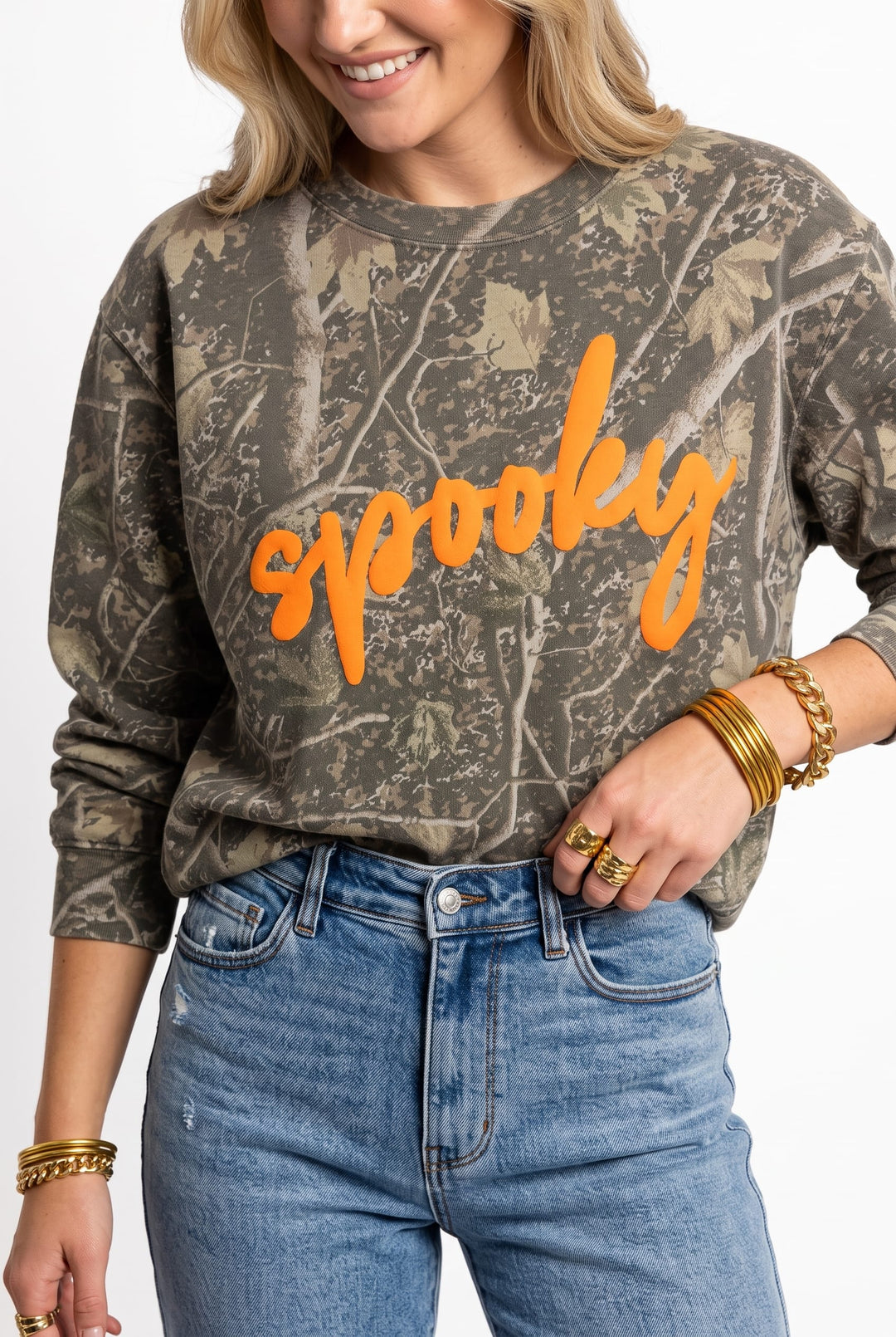Spooky Camo Sweatshirt